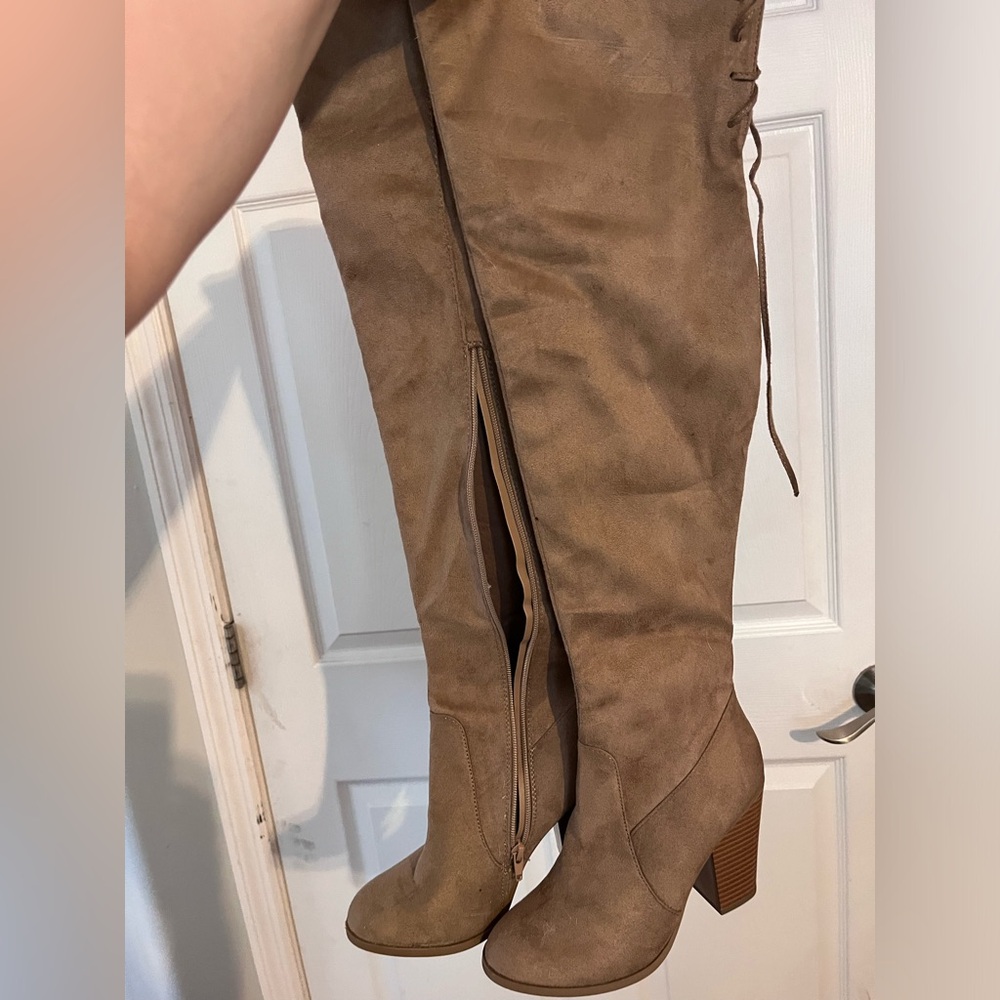 Thigh high boots